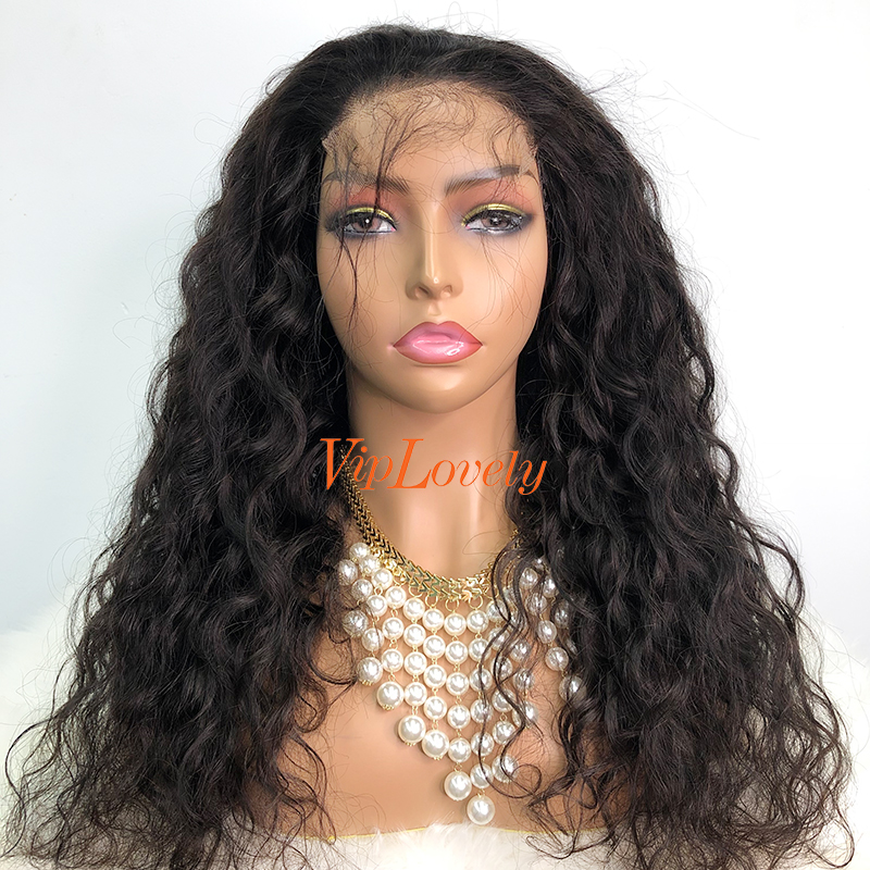 Brazilian Virgin Human Hair 4x4 Swiss HD wig Indian wave