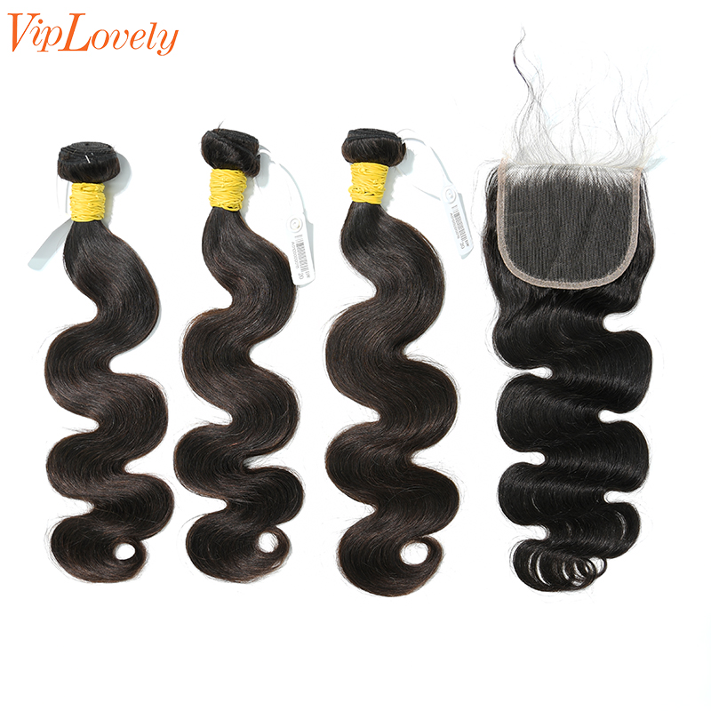 Raw Body Wave 20 22 24 Inch And 4x4 HD Lace 20 Inch  Free Shipping